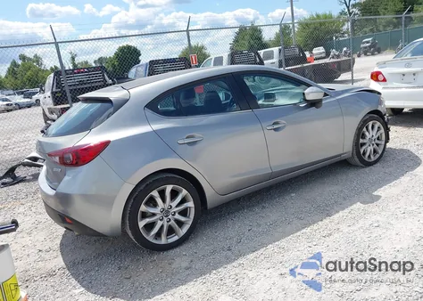 2015 Mazda Mazda3 S Touring из США, поврежденный, VIN JM1BM1L37F1276056